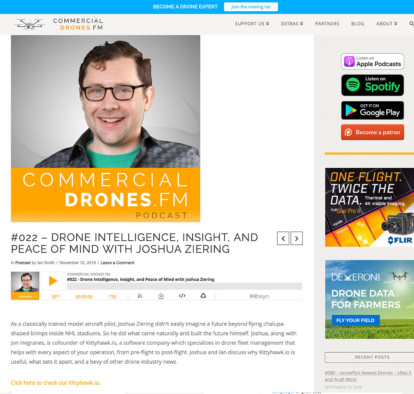 DRONE INTELLIGENCE, INSIGHT, AND PEACE OF MIND WITH JOSHUA ZIERING